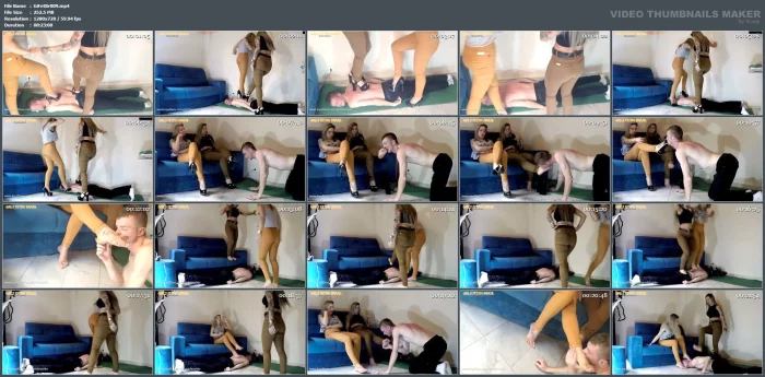 Blondes Cruel Trample - GIRLSFETISHBR / GIRLS FETISH BRAZIL - MP4