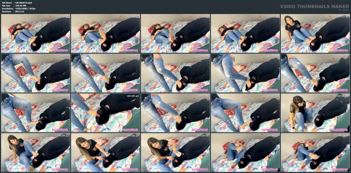 Foot Domination And Flip Flops By Deh - GIRLSFETISHBR / GIRLS FETISH BRAZIL - MP4
