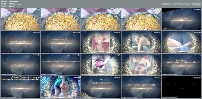 Giantess Enjoys Her Meal - GIANTESS MXDOMINION / GODDESS MXDOMINION - MP4