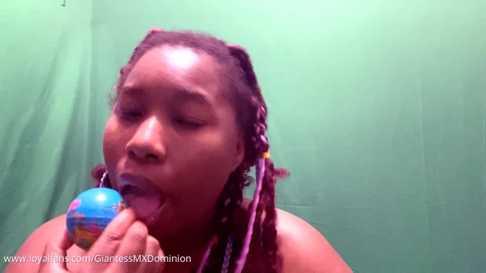 Giantess Licking Tiny World - GIANTESS MXDOMINION / GODDESS MXDOMINION - MP4