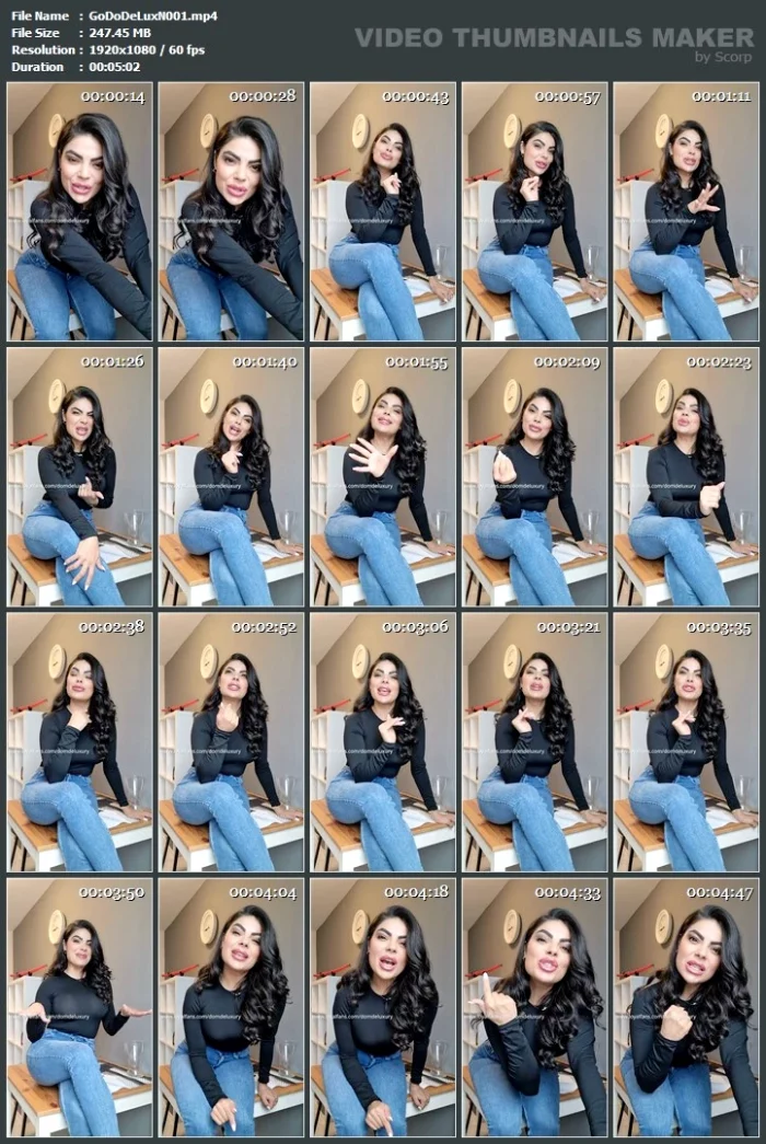 3 2 1 Go Lock Tober - DOMDELUXURY - MP4