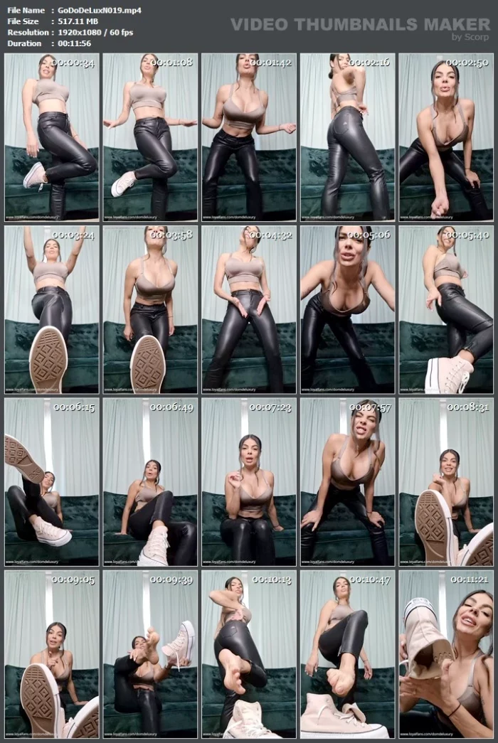 An Obedient Foot Bitch - DOMDELUXURY - MP4