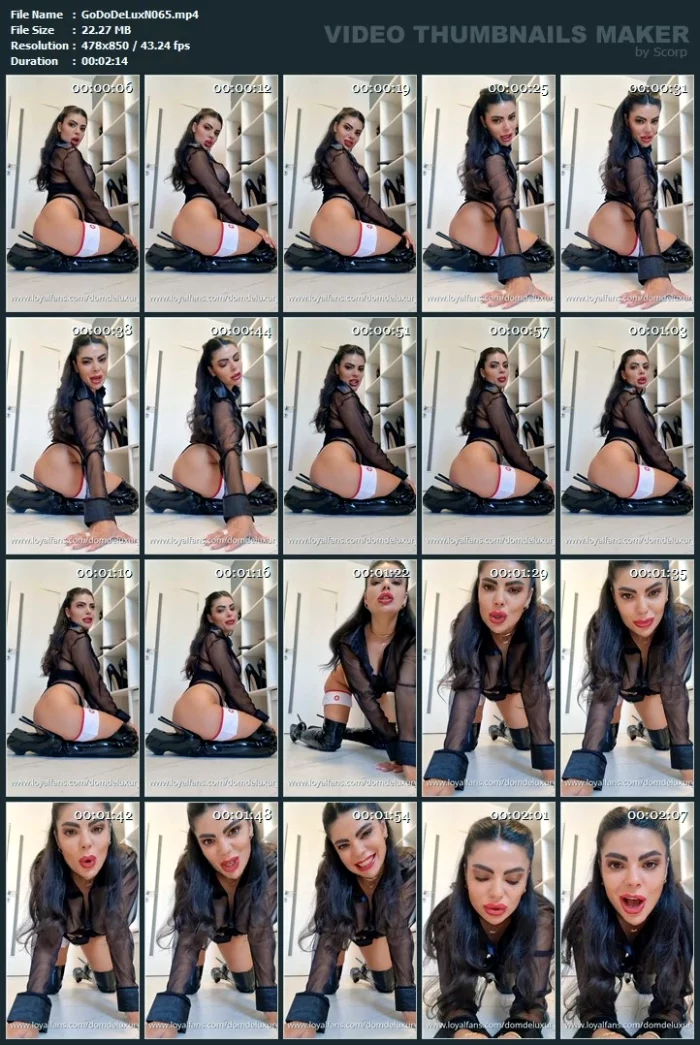 Blackmail Reveals The Truth - DOMDELUXURY - MP4