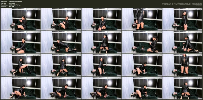 Dressed In Full Leather I Blackmail You - DOMDELUXURY - MP4
