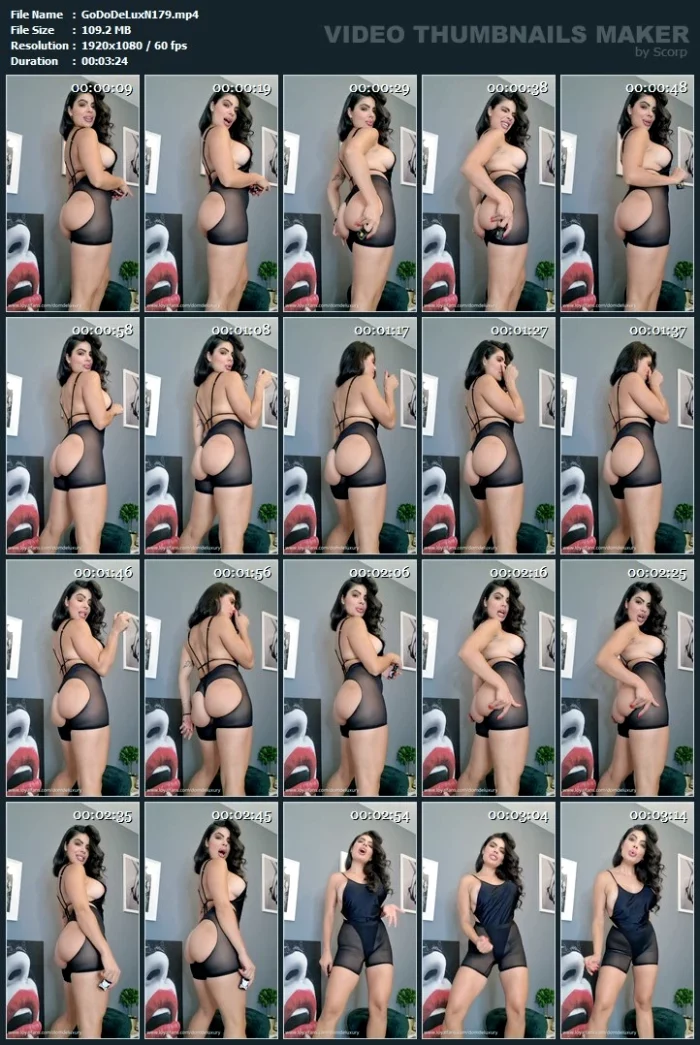 For My Perfection, You'll Huff & Fly - DOMDELUXURY - MP4