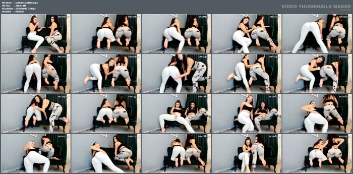 Goon For Evil Sisters In Leggings - Yoga Pants - DOMDELUXURY - MP4