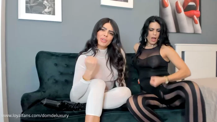 Intense JOI With My Sister Countess Olivia - DOMDELUXURY - MP4
