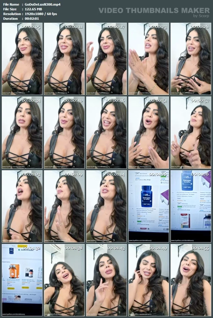 Just A Tiny Pill Sissy - DOMDELUXURY - MP4