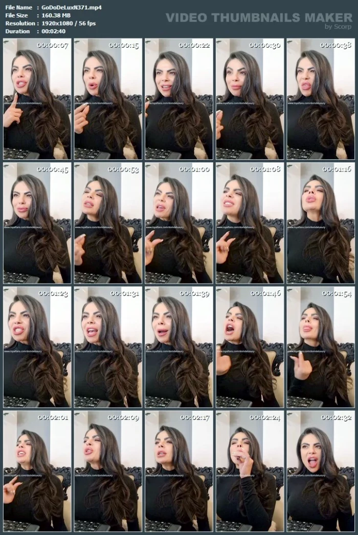 Now Cum For Me!Now Cum For Me! - DOMDELUXURY - MP4