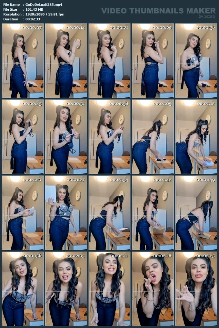 Packing My Dirty Sexy Panties - DOMDELUXURY - MP4