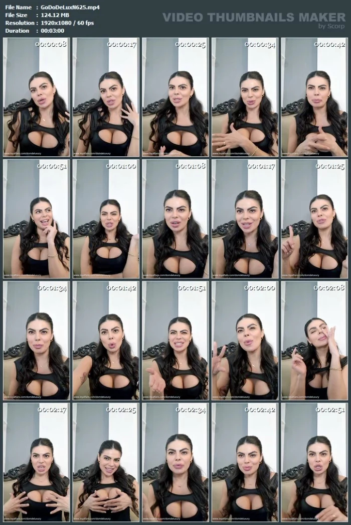 You Are Getting More And More Nasty - DOMDELUXURY - MP4