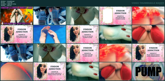 Findom Lessons - GODDESS JAZZY / EMPRESS JAZZY - MP4