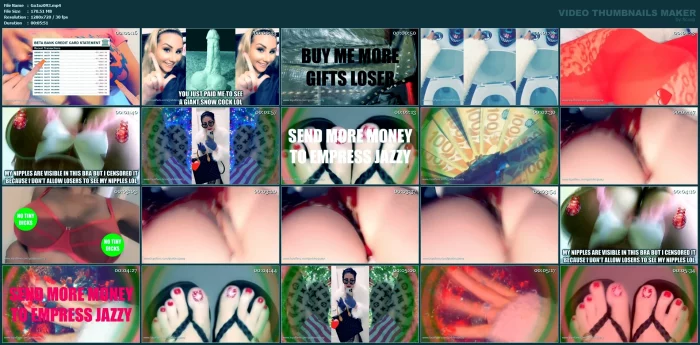 Merry Findomas - GODDESS JAZZY / EMPRESS JAZZY - MP4