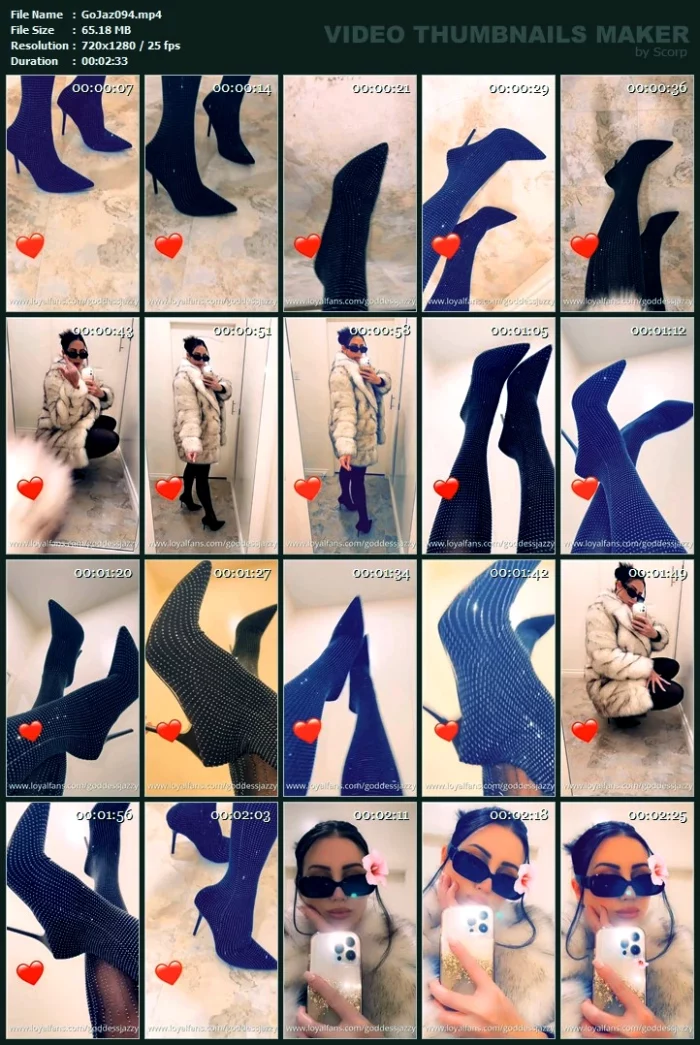 Millionaire Fur Queen - Your New Addiction Unlocked - Heel-Stockings-Pants - GODDESS JAZZY / EMPRESS JAZZY - MP4