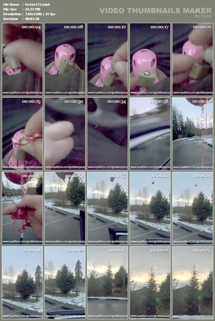 Permanent Chastity - GODDESS JAZZY / EMPRESS JAZZY - MP4