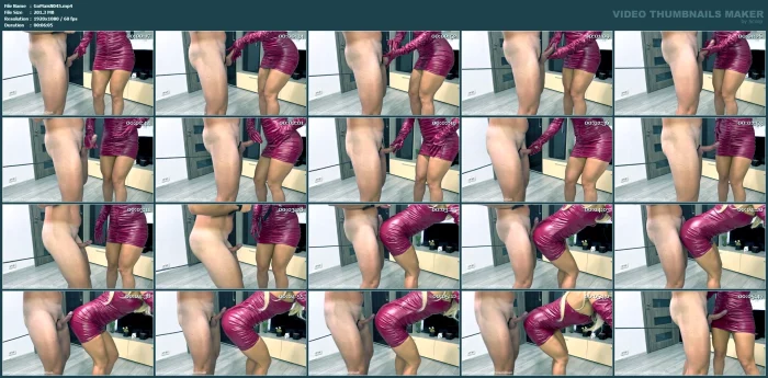 Crushed By Leather - Extreme Edging And Dominance Unleashed - GODDESS MAISHA / HIGHHEELSDIVAX - MP4