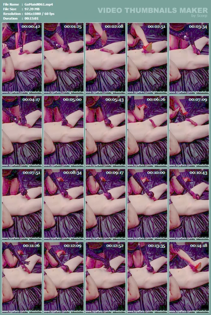 Edging And Whipped Slave For 15 Minutes - GODDESS MAISHA / HIGHHEELSDIVAX - MP4