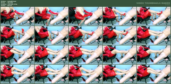 From Stilettos To Nylon Pantyhose Feet - A Slave’s Ruined Cumshot - GODDESS MAISHA / HIGHHEELSDIVAX - MP4