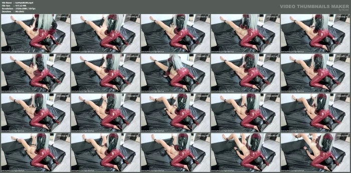 Latex Power - Intense CBT, Relentless Face Sitting And Extreme Edging Ending In Denial - GODDESS MAISHA / HIGHHEELSDIVAX - MP4