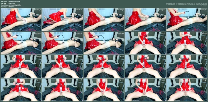Locked & Pumped - From Chastity Cage To Cock Torment With A Vacuum Erection Device - GODDESS MAISHA / HIGHHEELSDIVAX - MP4