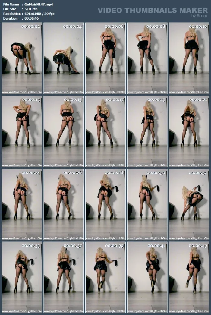 Oops... I Dropped My Whip On The Ground - GODDESS MAISHA / HIGHHEELSDIVAX - MP4