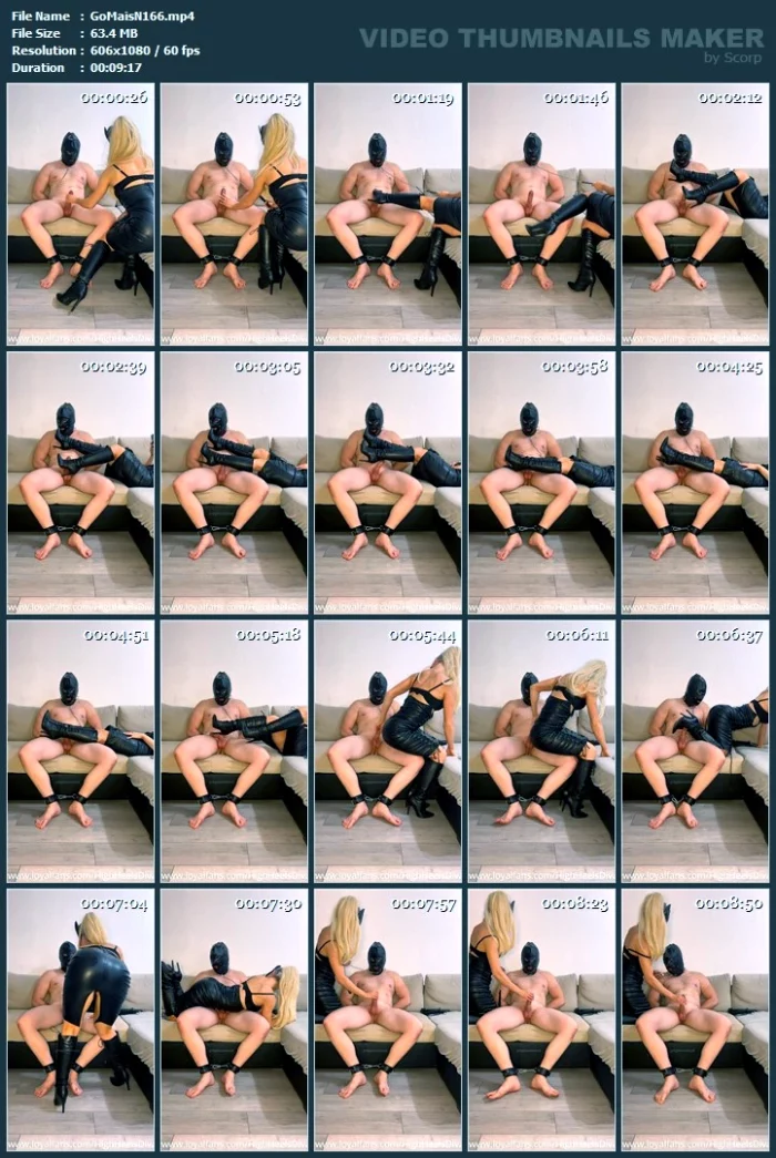 Slave Receives A Bootjob And Got Allowed To Lick Them Clean While He Was Handcuffed And Edged To The Limits - GODDESS MAISHA / HIGHHEELSDIVAX - MP4