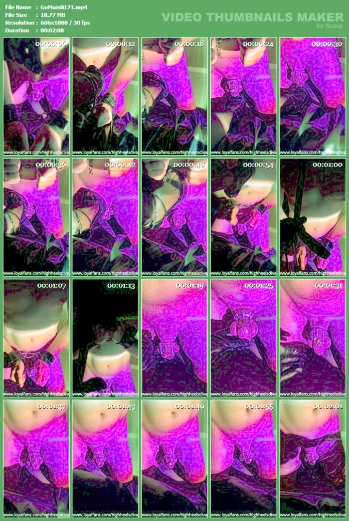 Stay Here For The Next Video To See If I Open The Cage! - GODDESS MAISHA / HIGHHEELSDIVAX - MP4