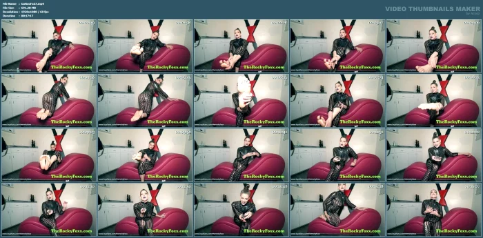 Foot Worship Of The Divine - Your Priviledge To Show Devotion - GODDESS ROCKY FOXX - MP4
