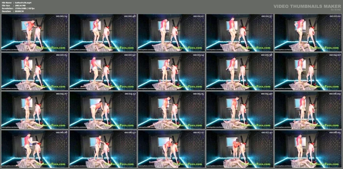 Kick & Stomp Ball Busting Extravaganza - GODDESS ROCKY FOXX - MP4