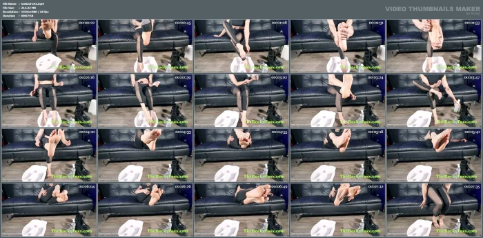 Only Good Boys Are Lucky Enough To Pamper A Perfect Goddess’ Feet - GODDESS ROCKY FOXX - MP4