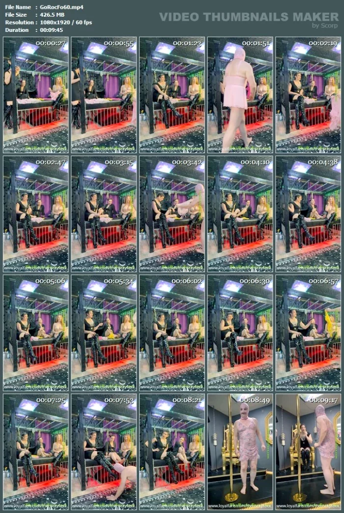 Sissy Fashion Show, New Outfits For Sissy To Prance Around And Dance For Mistress Kayla And Mistress La - GODDESS ROCKY FOXX - MP4