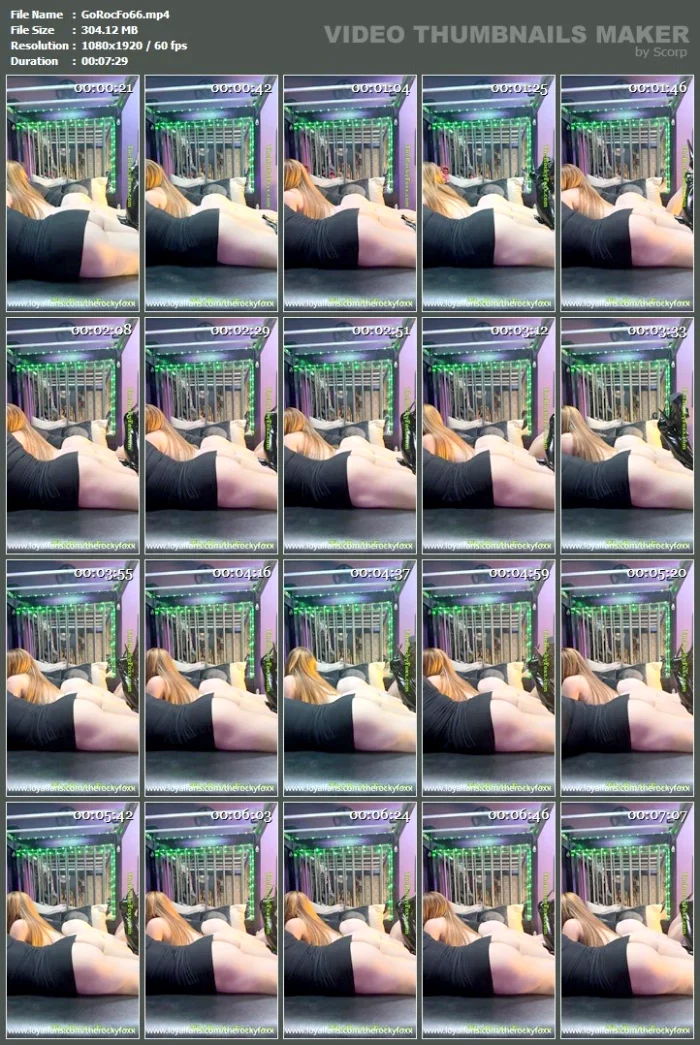 Stare At Our Asses Through Your Cage While We Ignore You And Scheme For Your Next Punishment - Mistress Kayla And Mistress La - GODDESS ROCKY FOXX - MP4