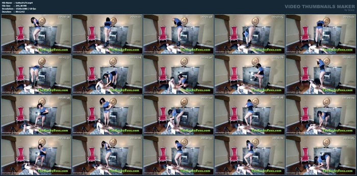 Trample Triumph - Goddess Rocky Foxx's Ruthless Heel Stomp - GODDESS ROCKY FOXX - MP4