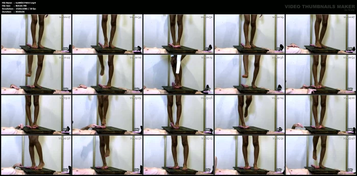 Ball Crushing Table - GODDESS WILDE - BALLS4PLAY - MP4