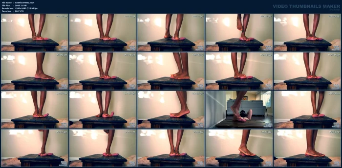 Foot Crush Frenzy - GODDESS WILDE - BALLS4PLAY - MP4