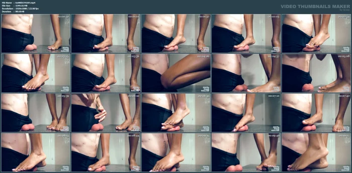 Popping His Testicles - GODDESS WILDE - BALLS4PLAY - MP4