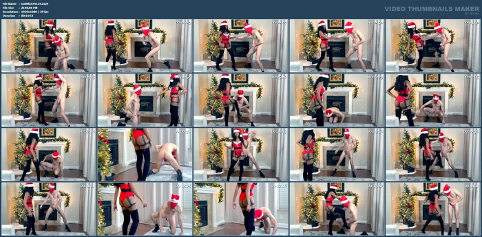 Santas Little Bitch - GODDESS WILDE - BALLS4PLAY - MP4