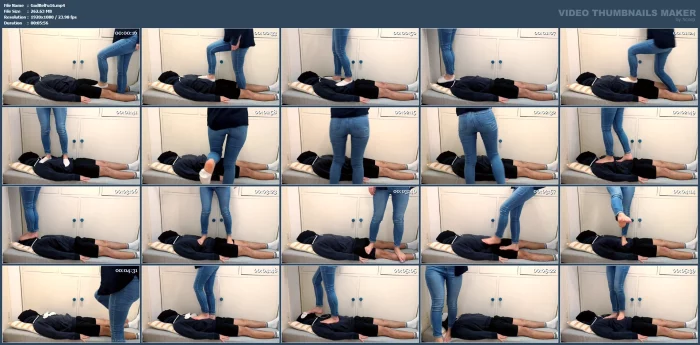 Hope You Like When I Trample And Being Worshiped By My Slave - GODDESS BELLAFUSSARA - MP4