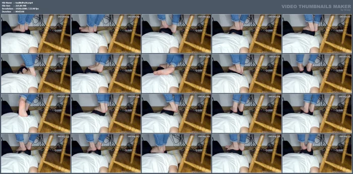 Ready For Some Smelly, Sweaty Feets? Right Into The Face - GODDESS BELLAFUSSARA - MP4