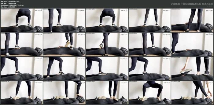 I Am Using My Slave Like A Gym Machine - GODDESS ELISA - MP4