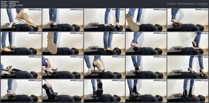 I Earn A Lot Of Shoes From My Vassals - GODDESS ELISA - MP4