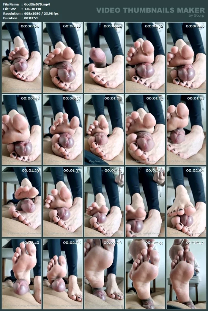 If These Soles Don't Get You To Heaven, I Don't Know What Will - GODDESS ELISA - MP4