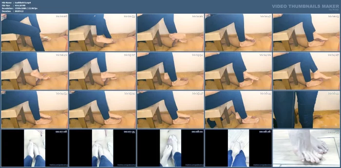 If You Love Footjob, You're Going To Go Crazy With These - GODDESS ELISA - MP4