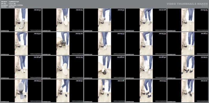 I Have Fun When I Lock My Slave In The Chastity Cage - GODDESS ELISA - MP4