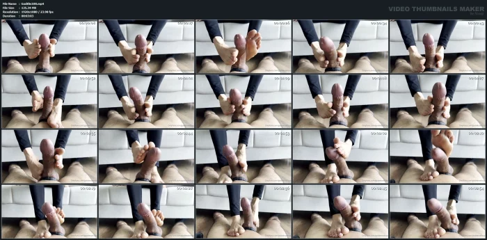 It's A Beautiful Image When My Feet Touch Your Dick And You'Cry' Before Them - GODDESS ELISA - MP4