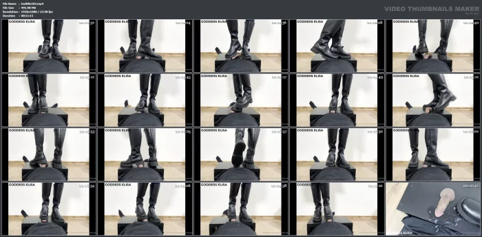 It's Never And Never Will Be Easy Being My Slave - GODDESS ELISA - MP4