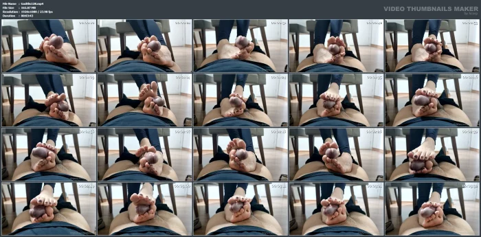 Little Play While I Eat My Brunch - GODDESS ELISA - MP4
