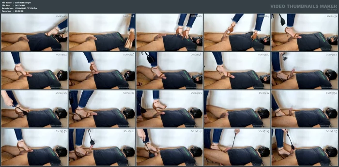 Testing My First Whip - GODDESS ELISA - MP4