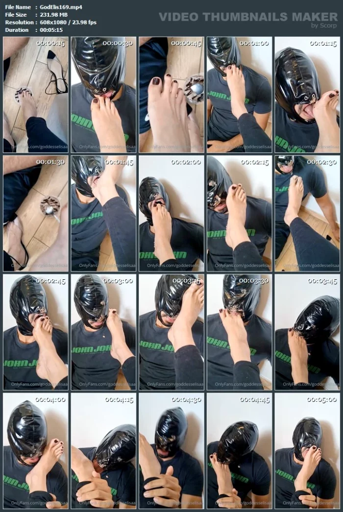 The Way All Men Should Eat - GODDESS ELISA - MP4