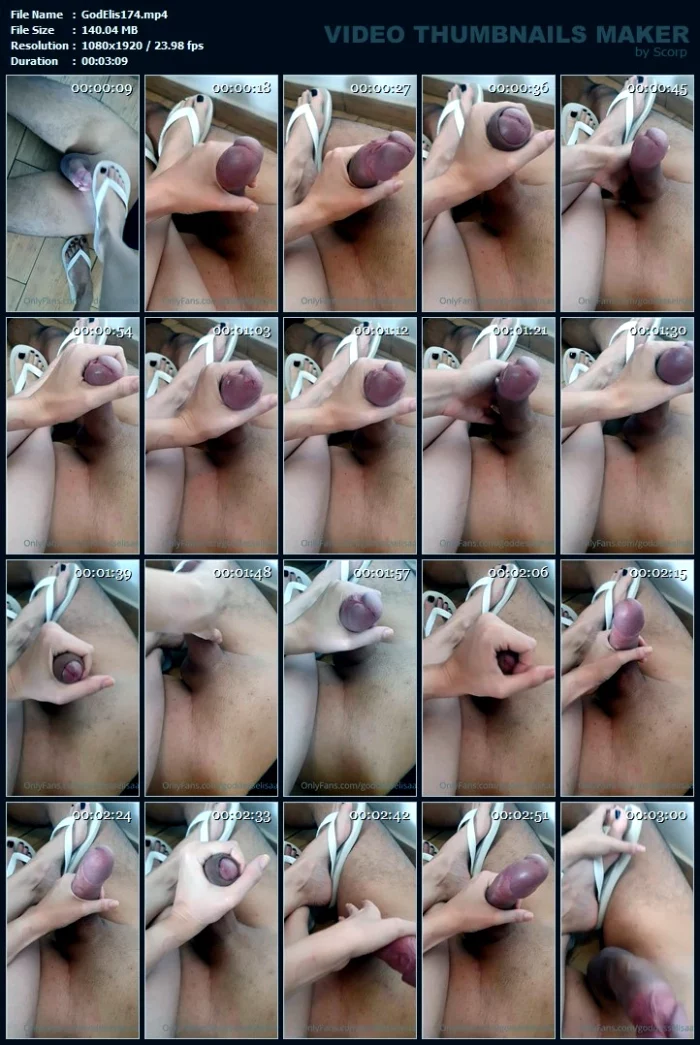 Today I Made A Little Video Training His Balls A Little - GODDESS ELISA - MP4